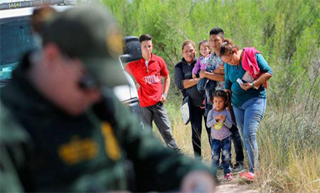 Migrantes Campos migratorios temporales en bases militares de EEUU